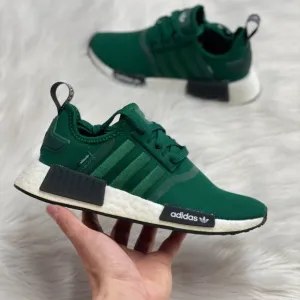 Adidas Nmd R1 Green Womens Running Shoes HQ4280 NEW* Sz 6