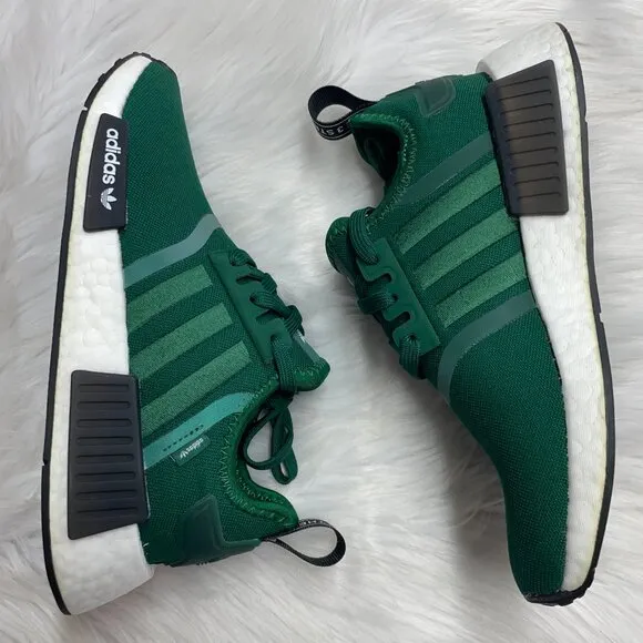 Adidas Nmd R1 Green Womens Running Shoes HQ4280 NEW* Sz 6