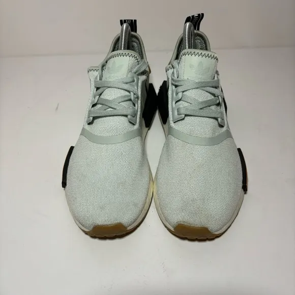 ADIDAS NMD R1 Sneakers Mens 7.5 Vapour Green Gold Boost Running Athletic Shoes