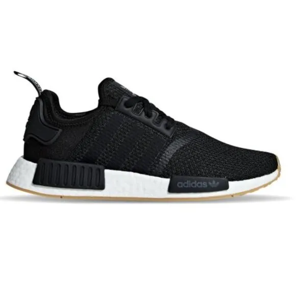 Adidas NMD_R1 'Black Gum' B42200 Running size 10