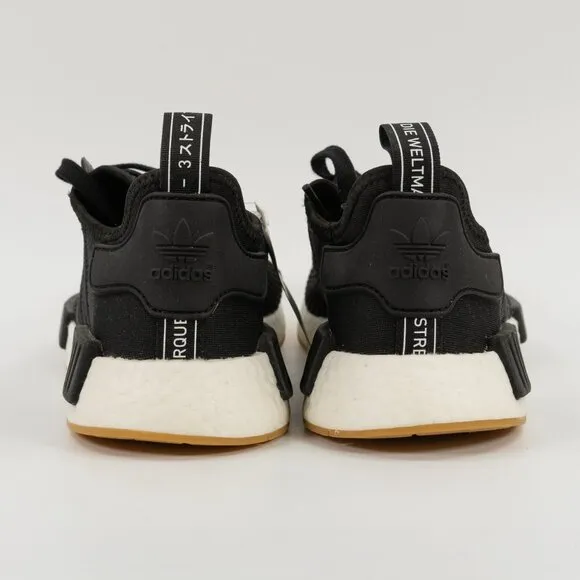 Adidas NMD_R1 'Black Gum' B42200 Running size 10