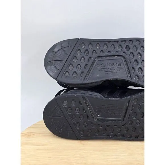 Adidas Originals NMD_R1. V2 Black Gold HP3261 Athletic Shoes  Mens  Size 6.5