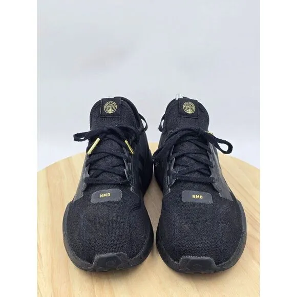 Adidas Originals NMD_R1. V2 Black Gold HP3261 Athletic Shoes  Mens  Size 6.5