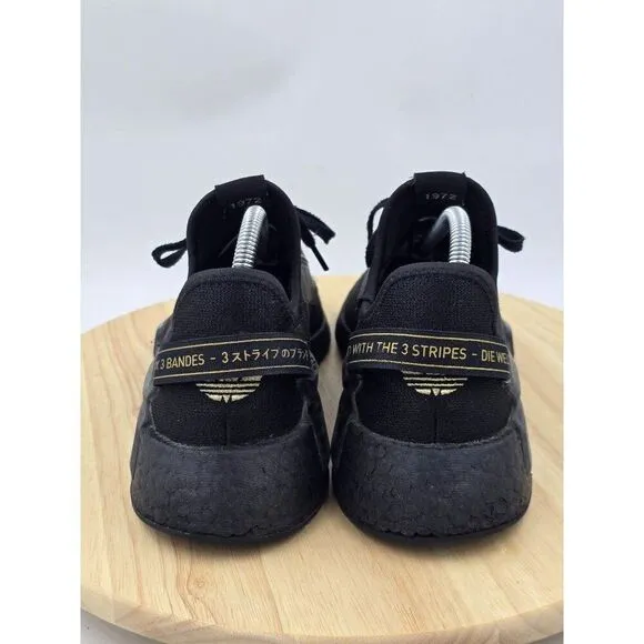 Adidas Originals NMD_R1. V2 Black Gold HP3261 Athletic Shoes  Mens  Size 6.5