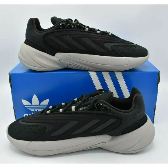 Adidas Originals Womens Size 9.5 Ozelia Core Black Running Shoes Sneakers GW0613