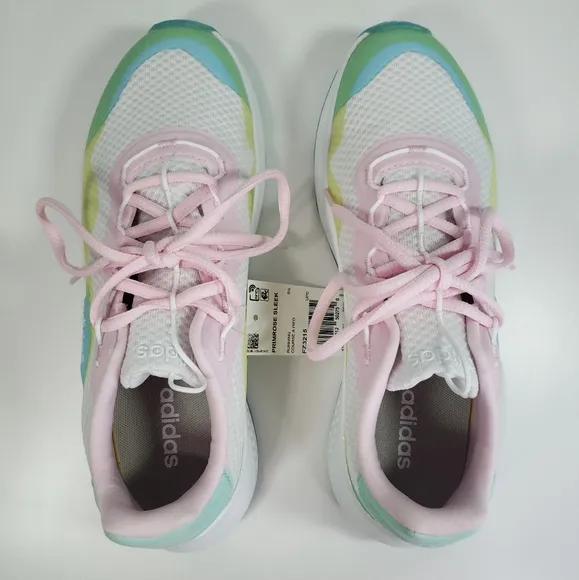 Adidas Primrose Sleek White Hazy Sky FZ3215 Running shoes Sneakers Women's Sz 7