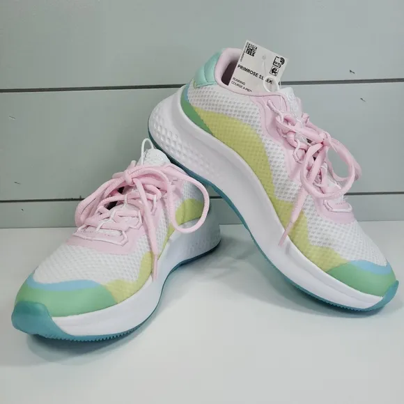 Adidas Primrose Sleek White Hazy Sky FZ3215 Running shoes Sneakers Women's Sz 7