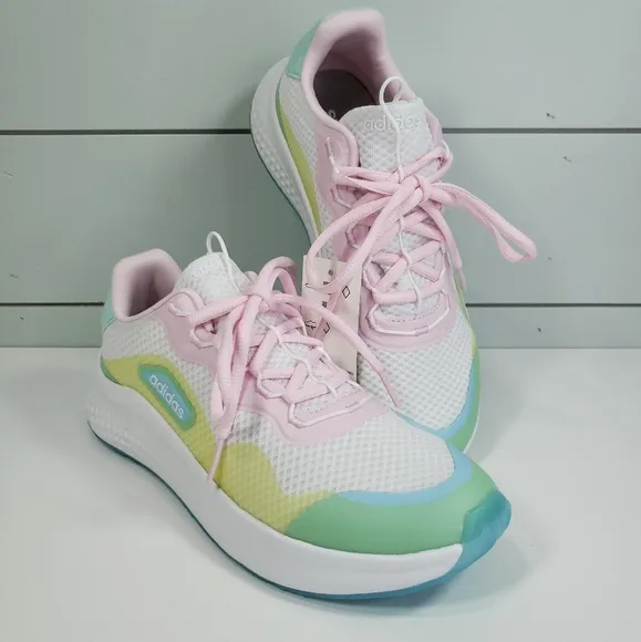 Adidas Primrose Sleek White Hazy Sky FZ3215 Running shoes Sneakers Women's Sz 7