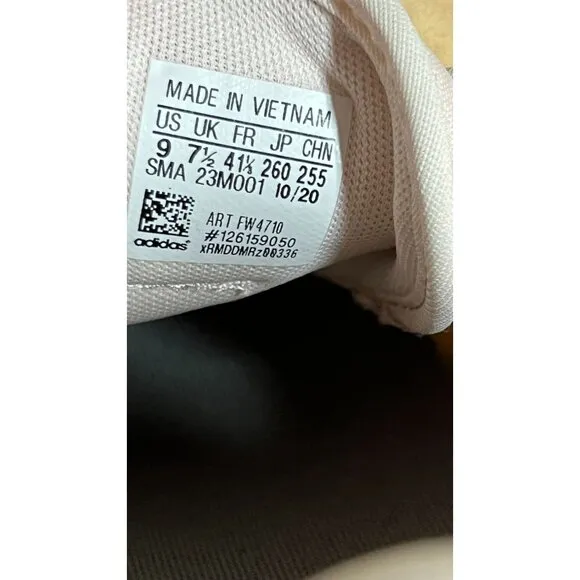 Adidas Retrotun Running Sneakers Women's Shoes Size 9 pink/white