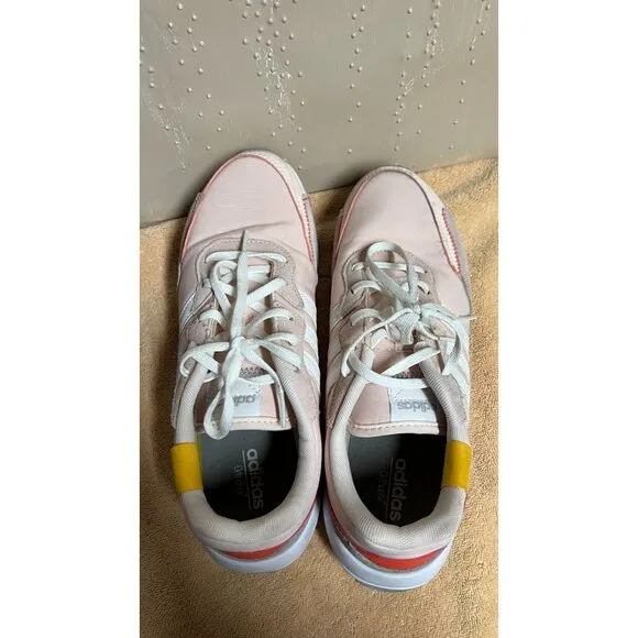 Adidas Retrotun Running Sneakers Women's Shoes Size 9 pink/white