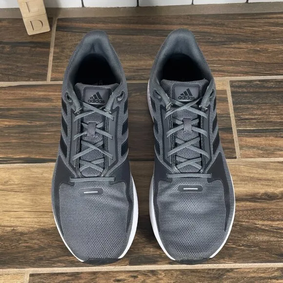 adidas Runfalcon 2.0 Mens Size 13 Running Shoes Gray Athletic Trainers Sneakers