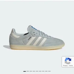 Adidas Samba light blue shoes