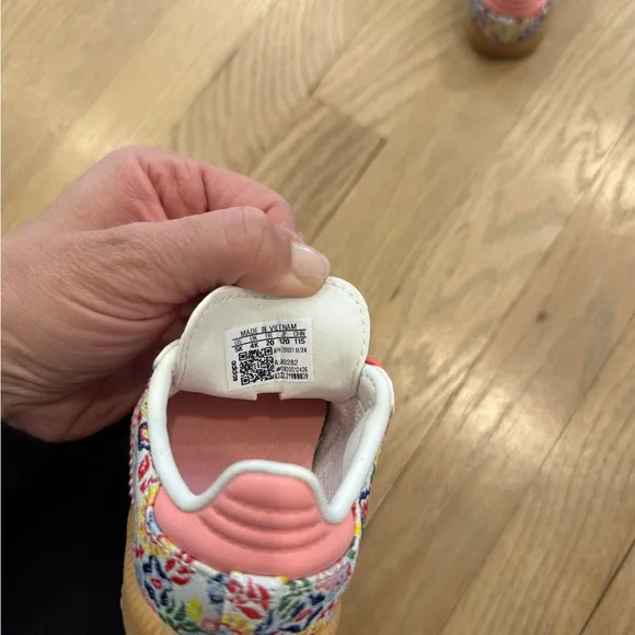 Adidas Samba x Liberty London Toddler Shoes - size 5 never worn