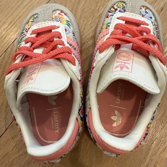 Adidas Samba x Liberty London Toddler Shoes - size 5 never worn