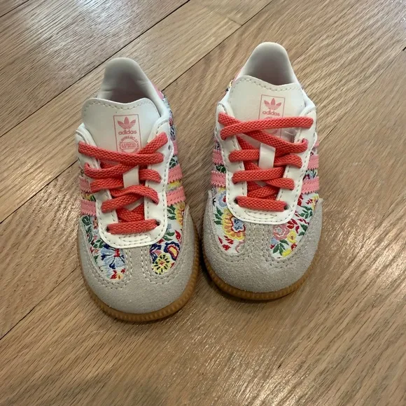 Adidas Samba x Liberty London Toddler Shoes - size 5 never worn