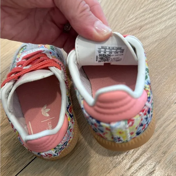 Adidas Samba x Liberty London Toddler Shoes - size 5 never worn