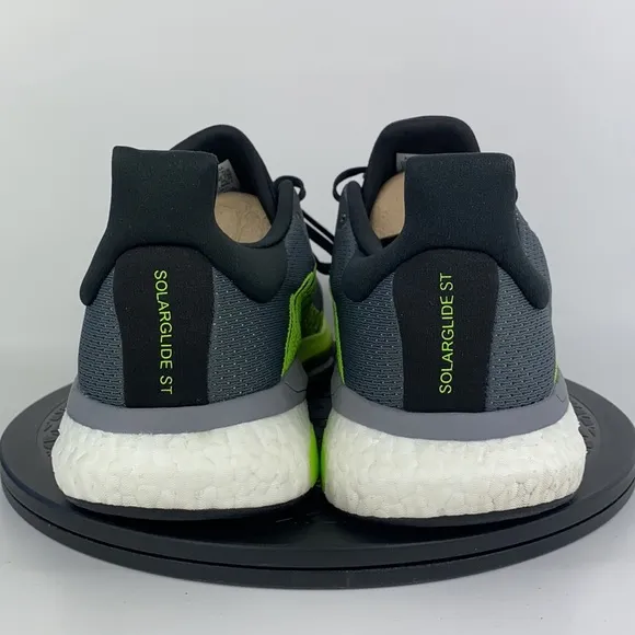 Adidas Solar Glide Gray/Green Athletic Running Shoes FU9035 Men's Size 12
