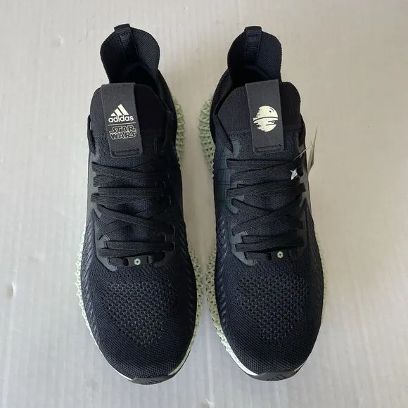 Adidas Star Wars Men's Reflective Alphaedge 4D Running Shoes Black FV4685 SIZE 9