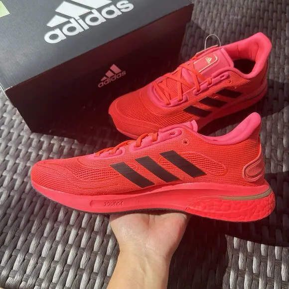 Adidas Supernova Signal Pink Men's Athletic Shoes FV6032
