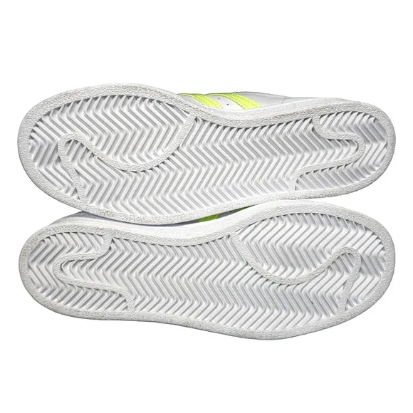 Adidas Superstar Originals FX6090 Women's Shoes White High Resolution Yellow 5.5