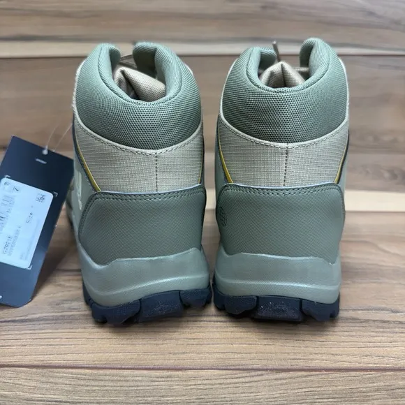 Adidas Terrex Hyperhiker GZ9215 Youth Size 7 Green Beige Hiking Boots