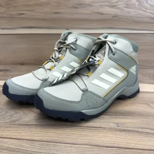 Adidas Terrex Hyperhiker GZ9215 Youth Size 7 Green Beige Hiking Boots