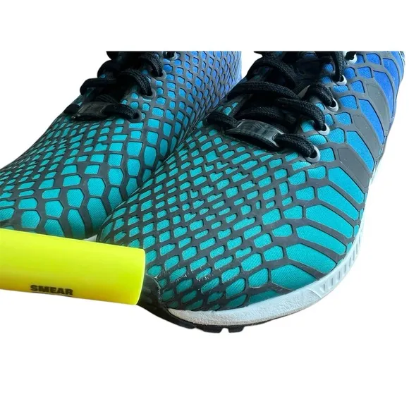 Adidas Torsion PYV 702001 Light Blue Strips Running Shoes Size 10