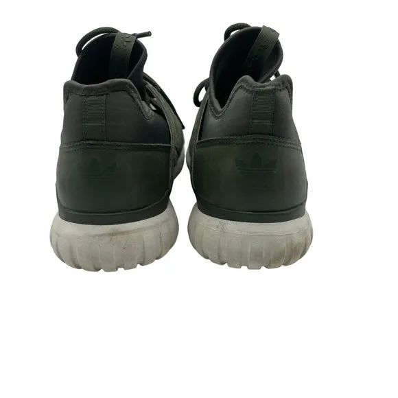 Adidas Tubular Radial Sneakers Mens 12 Shoes AQ6724 Running Shadow Green Cushion
