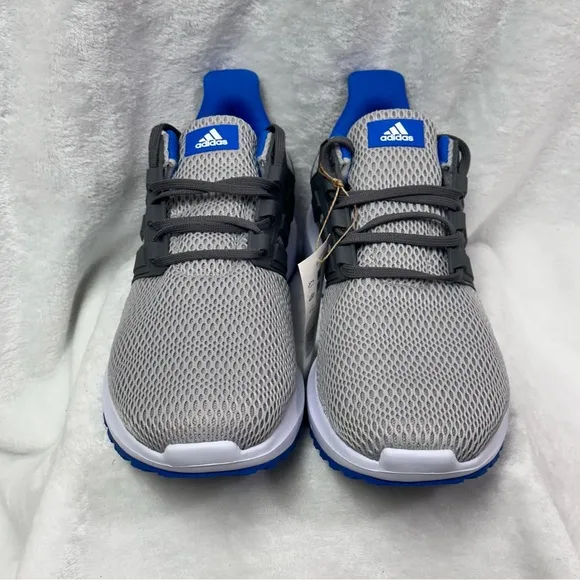 Adidas Ultimashow Mens Size 10.5 Gray Blue Running Shoes‎ Sneakers IG6551 NWOB