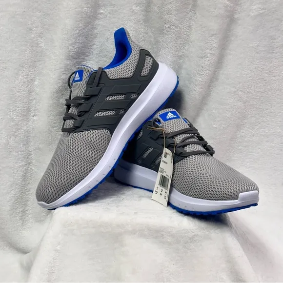 Adidas Ultimashow Mens Size 10.5 Gray Blue Running Shoes‎ Sneakers IG6551 NWOB