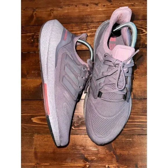 Adidas Ultraboost 22 Running Shoes Purple Magic Mauve Women’s Size 9.5