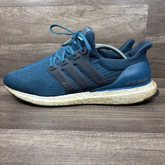 Adidas UltraBoost 3.0 Blue Mens US Size 12 EUR 46.67 S82021 Running Shoes