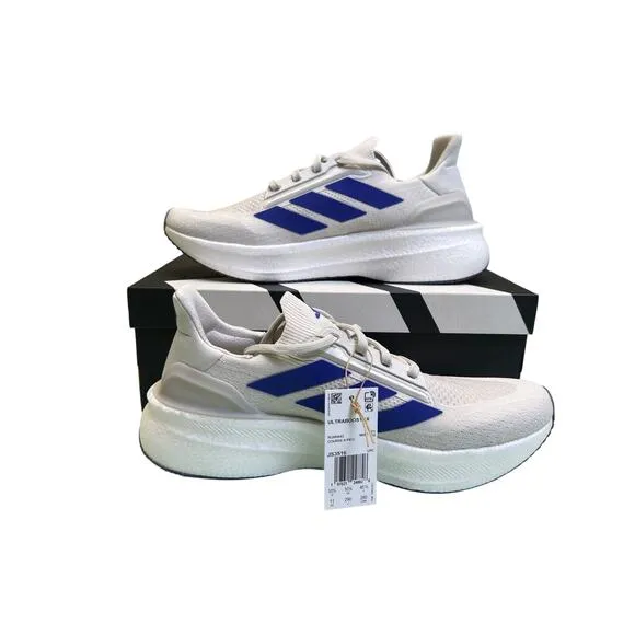 adidas Ultraboost 5X Running Shoes Grey One Blue JS3516 Men's Size 11 NIB