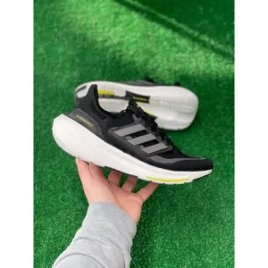 Adidas Ultraboost Light Womens Running Shoes Black Gray White HQ6355 NEW Multi