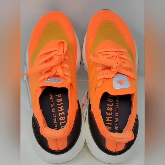 Adidas UltraBoost Men's Shoes 21 Screaming Orange Running FZ1920 Size 7 New