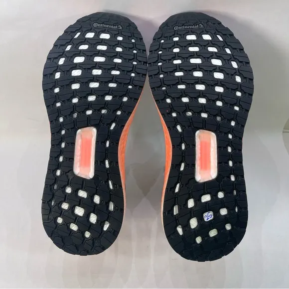 Adidas Ultraboost PB Black Signal Coral Running Shoes EG0419 Women’s Size 6