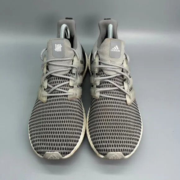 Adidas UltraBoost X Undefeated Shift Grey 2018 Mens 9 Gray Running Shoes Sneaker