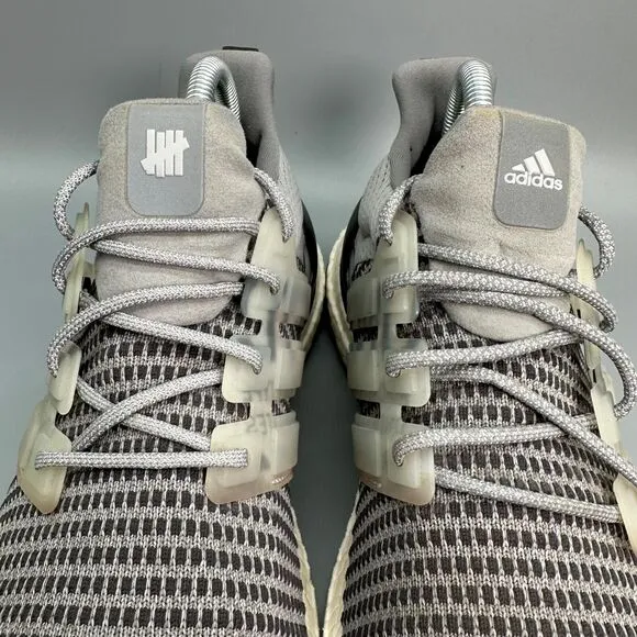 Adidas UltraBoost X Undefeated Shift Grey 2018 Mens 9 Gray Running Shoes Sneaker