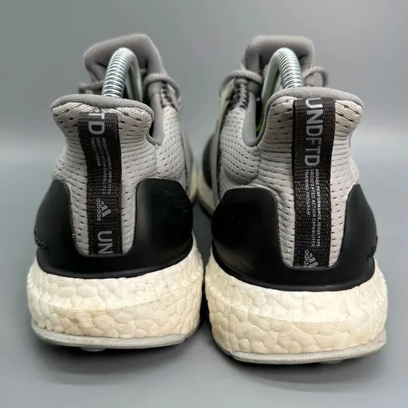 Adidas UltraBoost X Undefeated Shift Grey 2018 Mens 9 Gray Running Shoes Sneaker
