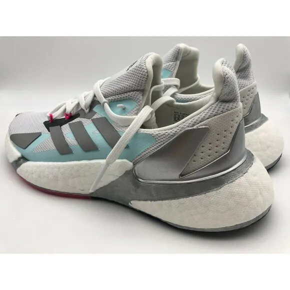 adidas Women's X9000L4 BOOST Running Crystal White/Silver FW8405 Size 11🛒