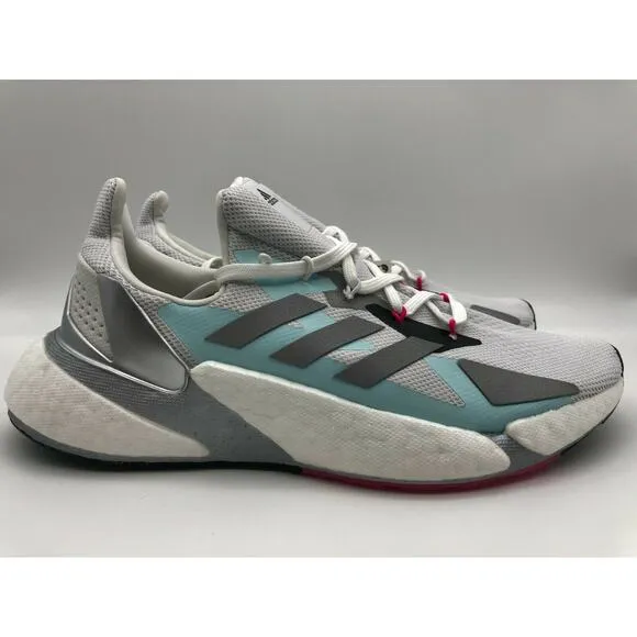 adidas Women's X9000L4 BOOST Running Crystal White/Silver FW8405 Size 11🛒