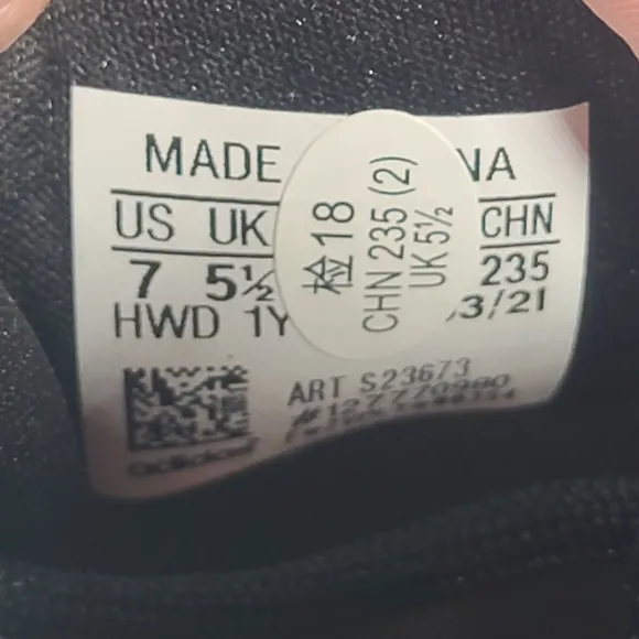 Adidas X9000L4 Black Running Shoes Women's Size 7