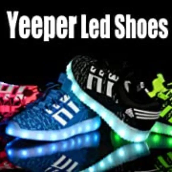 Adidas Yeeper USB Charging LED Light Up Shoes