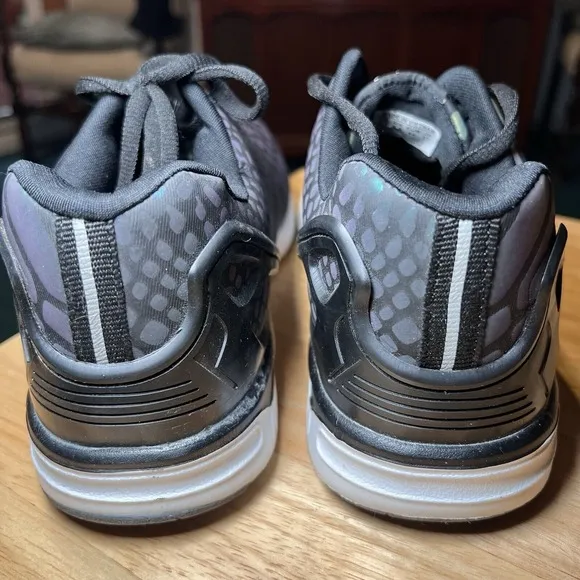 adidas ZX Flux Xeno Reflective Sneaker Shoes Men's Size 9.5 Black Low‎ Top Snake