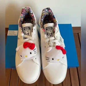 Adidas Stan Smith Hello Kitty USA Women Size 9/UK 7.5(HP9656)