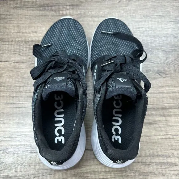 Adidas~Women’s~Edge Lux 3 Black/Silver/White Running Shoes Sneakers~Size 7.5