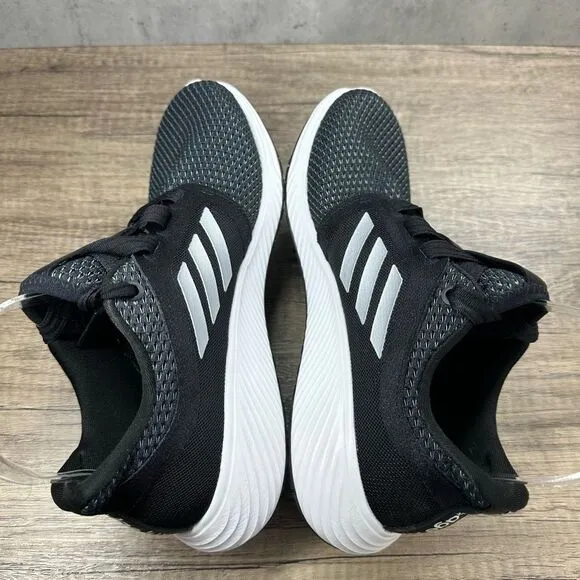 Adidas~Women’s~Edge Lux 3 Black/Silver/White Running Shoes Sneakers~Size 7.5