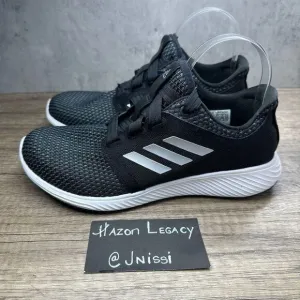 Adidas~Women’s~Edge Lux 3 Black/Silver/White Running Shoes Sneakers~Size 7.5