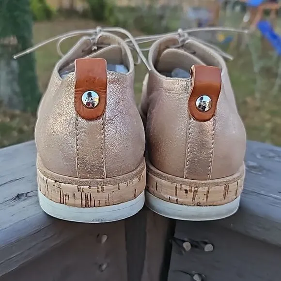 AGL Juliet rose gold shoes size 39