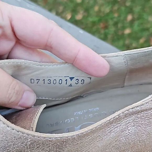 AGL Juliet rose gold shoes size 39